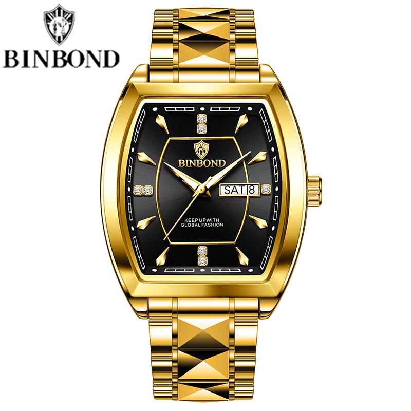 Leichter Luxus Neue Damen Herrenuhr Business Stahlband Wasserdicht Kalender Damen Mode Quarz Armbanduhren Geschenk