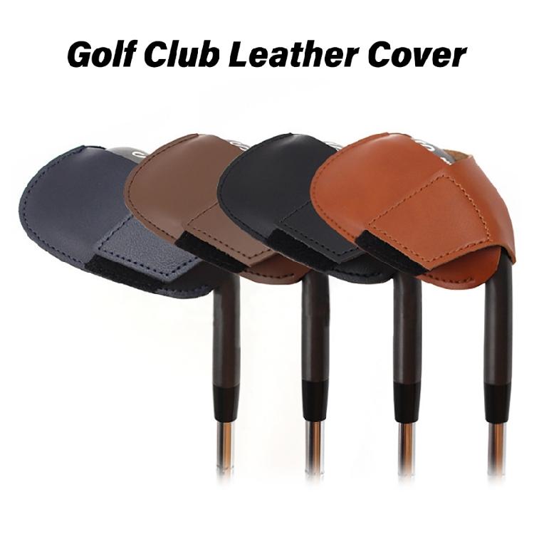 Golfs Iron Head Cover Leather Golfs Club Cover Iron Headcovers Club Head Cover