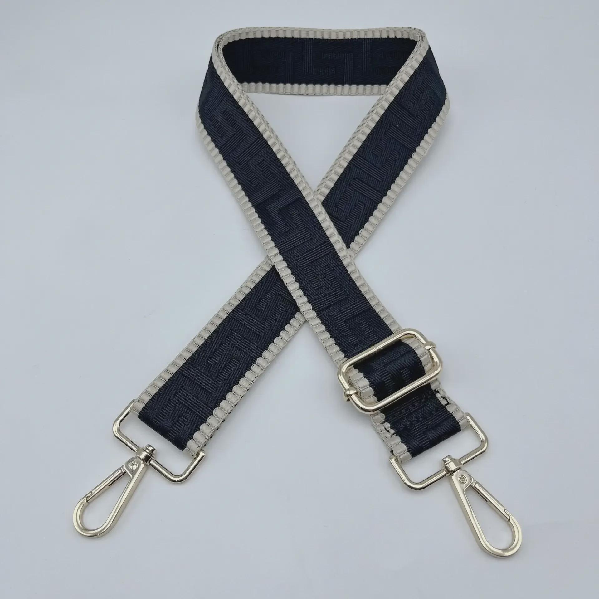 

Регулируемый широкий плечевой ремень: Универсальный ремень через плечо для женских сумок Light Gold Buckle