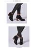 2022 Autumn Plus Size Round Toe Chunky Heel Fashion Pumps for Women
