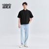 Benlai Men's 2026 Summer Loose Fit Knit Polo T-Shirt BRL460022
