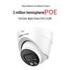 Dahua 2MP Full-Color PoE Dome Security Camera CN plug (adapter included)
