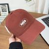 Fashion Hat new embroidery ERUR spring and summer baseball hat new big head circumference soft top versatile casual face small cap tide