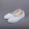 One Brand Nurse Shoes Women's White Wedge Heel Soft Sole New Little White Shoes Autumn and Winter Old Beijing Cloth Shoes Flat Sole