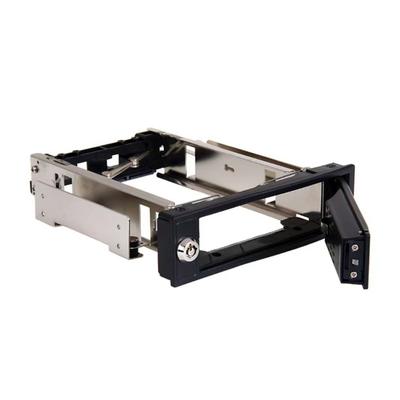 5.25inch Trayless Hot Swaps Mobile Rack for 3.5inch Hard Drive Internal Backplane Enclosure Lockable Drive Bay Adapter