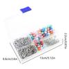 Practical DIY Keychain Set Acrylic Keyrings Phone Charm Wedding  Accessory