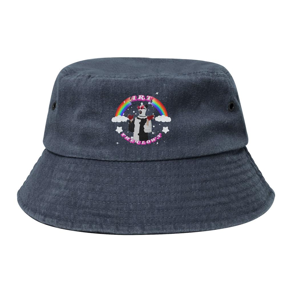 Art The Clown Terrifier Bucket Hat for Women Unisex Field Hat Style Foldable for Camping Fishing FisherUnisex Hat Session Hat