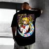 Sommer Neu Anime Sailor Moon Usagi Tsukino Bedrucktes T-Shirt Herren und Damen T-Shirt Herren Oberteil Sport T-Shirt Herren T-Shirt Tee