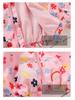2025 Spring/Summer Korean Style Girls' Printed Hooded Windbreaker Cardigan