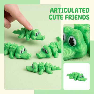 3D Printed Articulated Toy for Kids - Cute Figurine Decoration