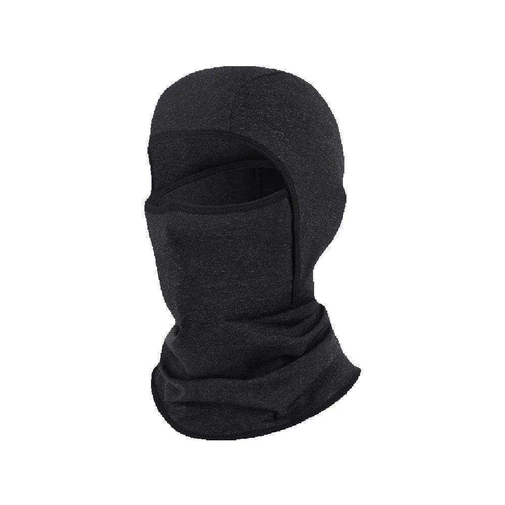 

Kids Winter Balaclava Ski Mask Warm Windproof Ear Protection Thermal Breathable Face Neck Cover for Cycling Outdoor Sports S чорний