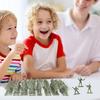 100 Stück Soldatenmodell Armee Männer Spielzeugsoldaten Spielset für fantasievolles Spielen Bildungsprojekte für Kinder