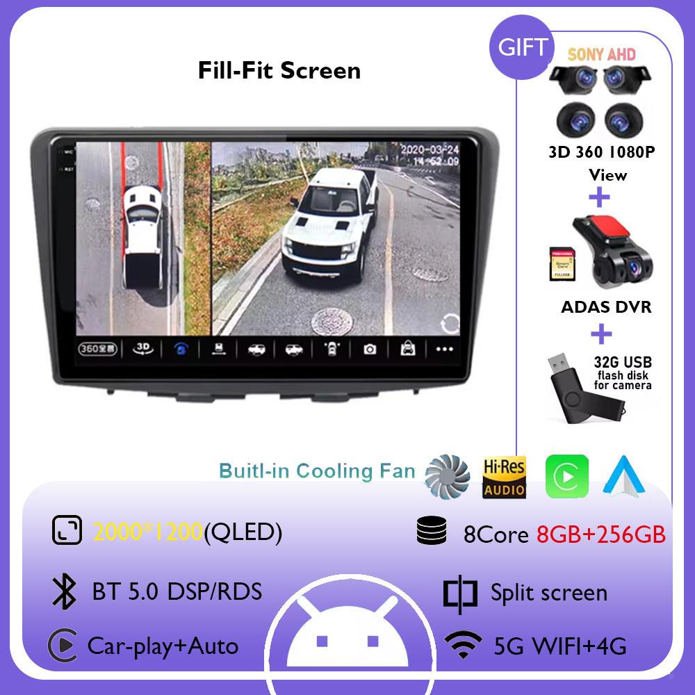 Android 14 For Suzuki Baleno 2015 - 2022 GPS Screen Support Raer Camera Carplay Auto Car Multimedia Radio Video Player 4G WIFI