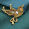 Weiman Cute Animal Multi Color Crystal Rhinestone Bird Zinc Alloy Children's Wedding Engagement Brooch Pins