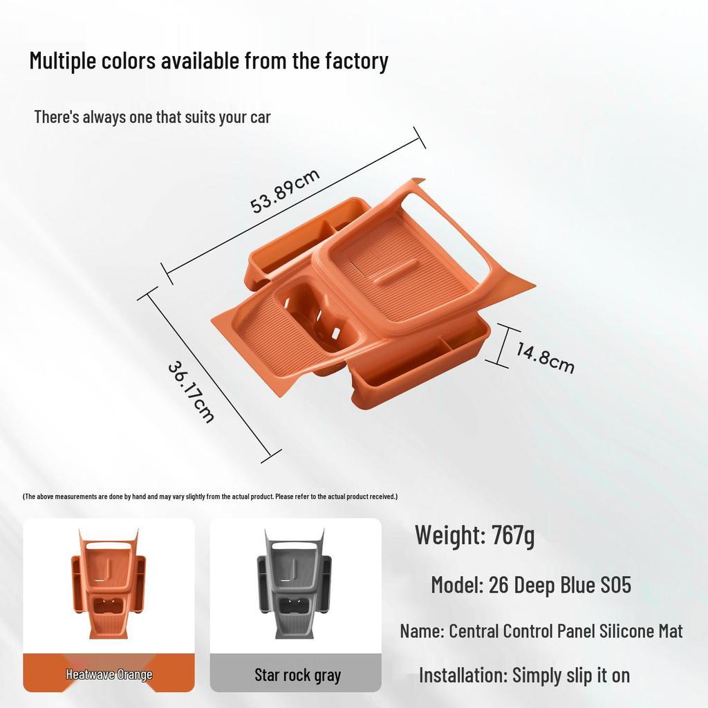 Changan Deepal S05 Car Center Console Storage Box Accessories Set