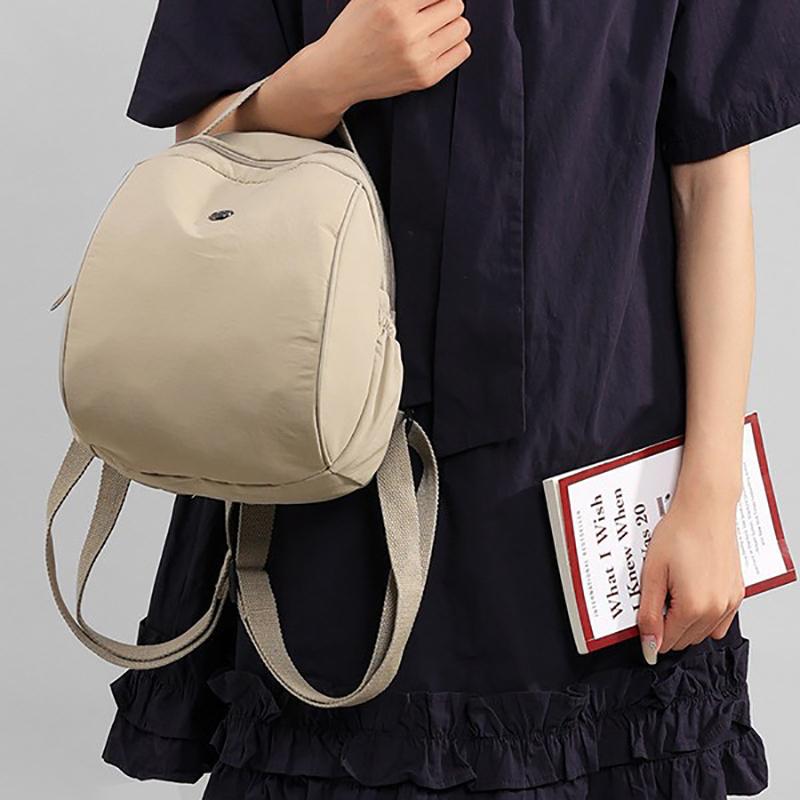 Nylon Double Shoulder Bag Women'S Casual  Nylon Backpack Mommy Bag Leisure Match All Styles Korean Version