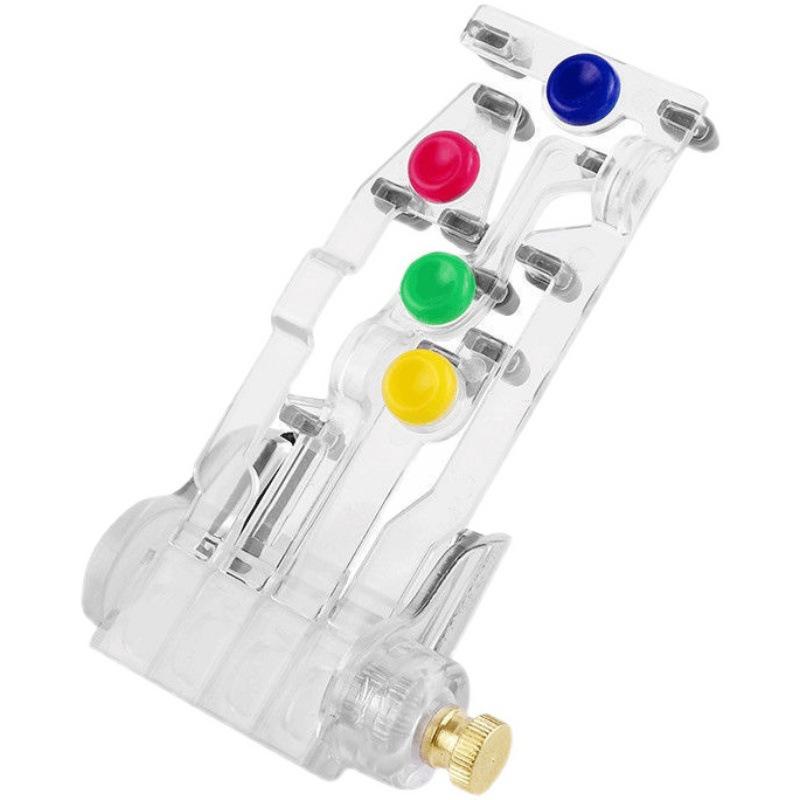 Gitarren-Anfänger-Training Akkord-Lernwerkzeug Finger Schmerzfreier Aufsatz Übungszubehör