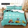3D Print Fashion Anime FLCL Bedding Set Boys Girls Twin Queen Full Size Duvet Cover Pillowcase Bed Set Adult Bedroom
