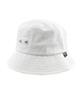 Jangeulang White Basic Bucket Hat