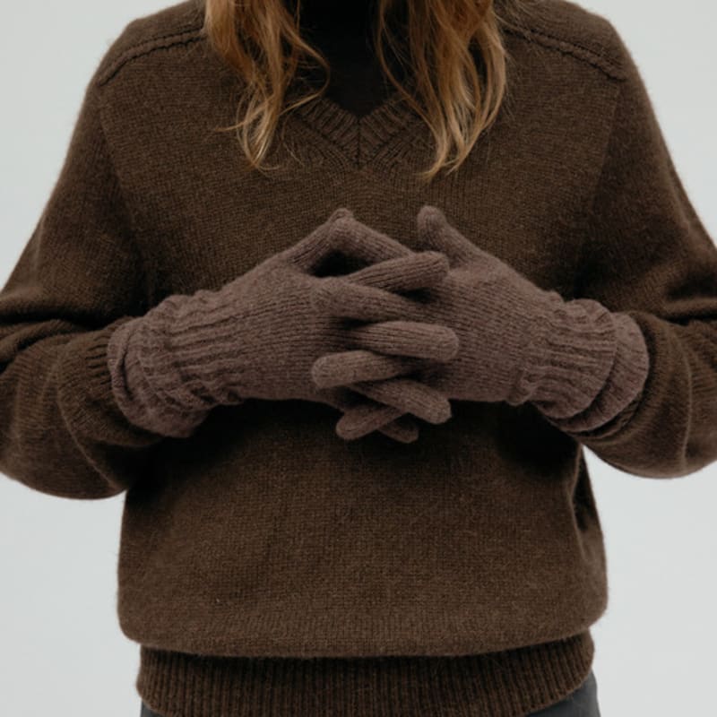 Carriere GEELONG WOOL SEAMLESS KNIT GLOVES