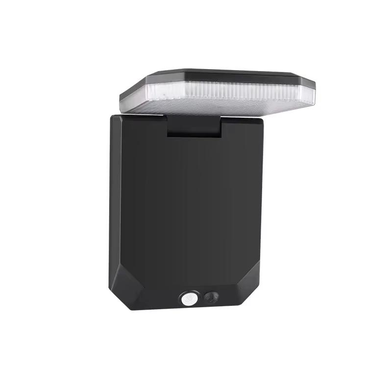 Outdoor Waterproof Wall Lamp, Minimalist Solar Light, Courtyard Light, Community Corridor, Human Body Sensing, Balcony, Staircas