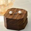 Pearl Earrings Light Luxury High-end Feeling Simple and Versatile Lady's Daily Commuting Style