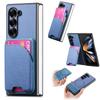 2 In 1 Detachable Cards Solt Wallet Case For Samsung Galaxy Z Flold 6 5 5G Fold6 Fold5 Magnetic Vertical Bag Wirelss Charging