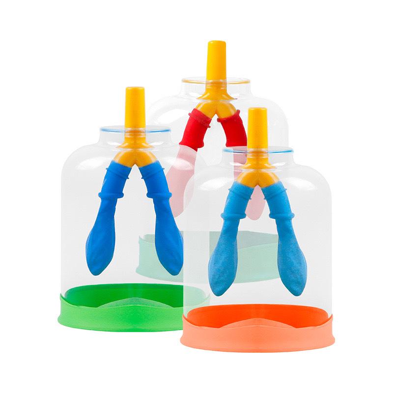 Junior High Physics Lung Breathing Simulator: Diaphragm Movement Model for Gas Exchange Teaching Aid.