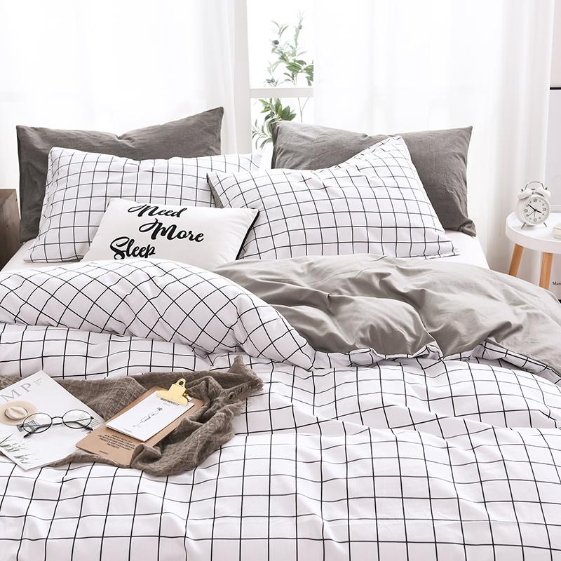Luxury 400TC Cotton Flat Sheet Sets King Size Bedding with Wedding Pillowcase Design Comforter Set for Full Beds