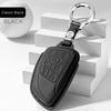 Key Fob Cover with Keychain Leather Full Protection Key Shell Case for Buick Envision Plus Car Keys
