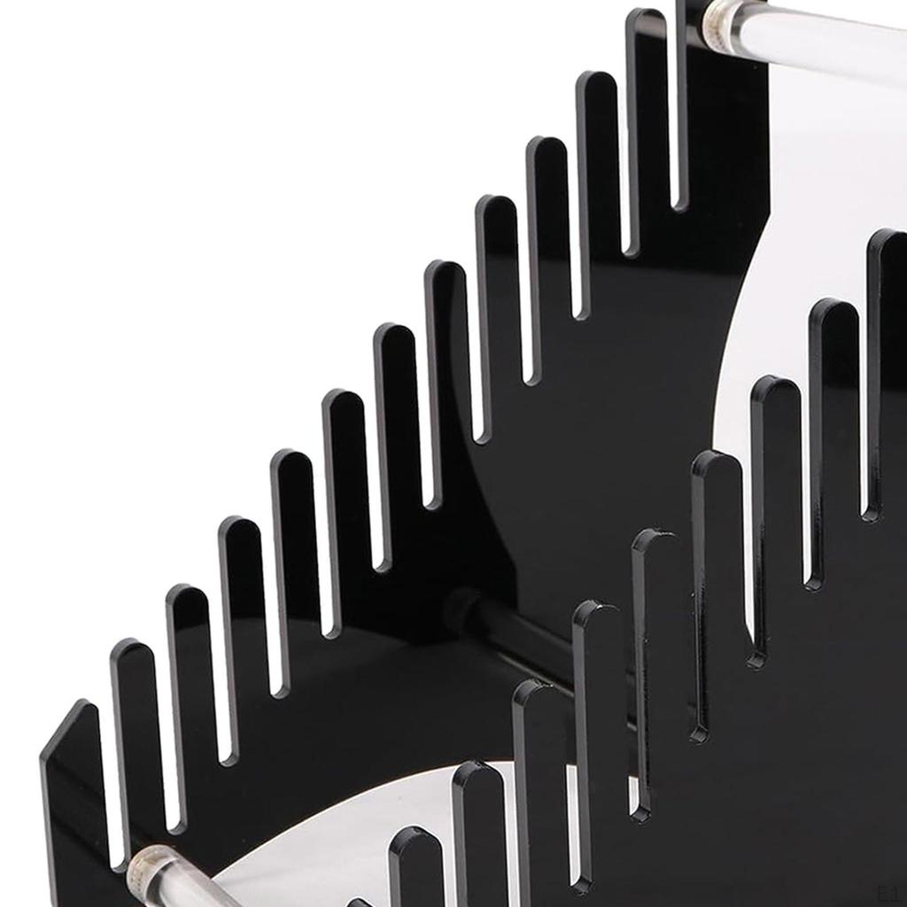 Modern Acrylic Record Holder for Vinyl Records - Stylish and Sturdy Organizer Music Lovers