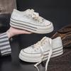 Spring New Platform Canvas Shoes Women's Versatile Casual Women's Shoes Fashion Lace-up Board Shoes