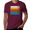 Thunderbirds Classic - Birds Silhouettes on Stripes T-Shirt cute tops plus size tops fitted t shirts for