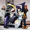 Personalized Custom Name Blanket - Overlord Print Design,Blanket for Sofa,Bed,Travel,Camping - Soft and Warm, Great Gift