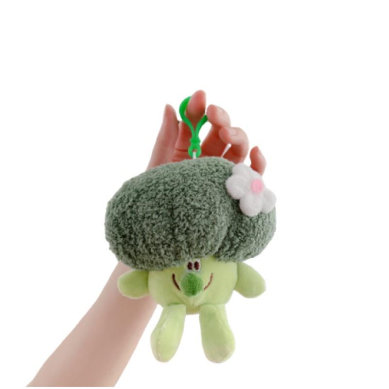 Cute Broccoli Plush Toy Vegetable Doll For Claw Machine Wholesale