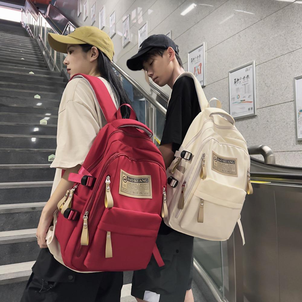 Fashion Large Capacity School Backpack Waterproof Nylon Computer Backpack Shoulder Bags Backpacks