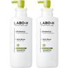 Labo-H Probiotika Haarausfall Linderung Sensitiv Derma Shampoo 400ml 2 Stück