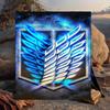 1PC Wings Of Liberty Flannel Blanket Gift, Suitable for Both Men And Women, Soft Ideal for Beds And Sofa, Birthday Or Christmas Gift
