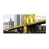 Golden New York City Manhattan Building Grande Moschea della Mecca Dipinto su tela Parigi Poster Immagine di arte della parete Decorazione del soggiorno Senza cornice