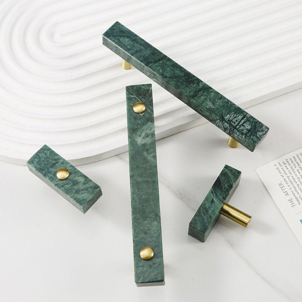 Marble Brass Furniture Handles Elegant Furniture Hardware Kitchen Cabinet Pulls  Bedroom