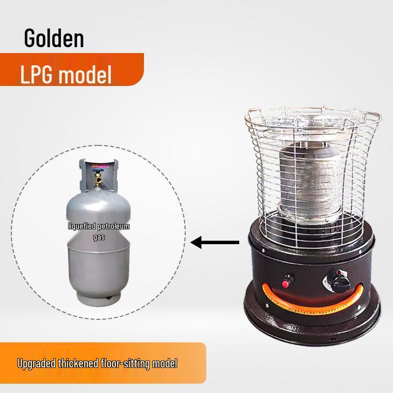 Portable Outdoor Gas Heater & Stove for Commercial Use - Compatible with LPG and Natural Gas