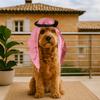 Adjustable Saudi Arabia Pet Hat Soft Pet Headwear Cat Headscarf Cat Cosplay Hat  for Dogs Cats