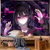 Hot Cool Game Va-11 Hall-A Tapestry Decoration Bedroom Dormitory Background Cloth Holiday Home Party Living Room Club Tapestry