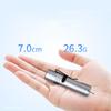 Mini Flashlights Rechargeable 1200mAh Battery Multi-Functional Adjustable Torch Light For Night Walking Fishing Hiking Traveling