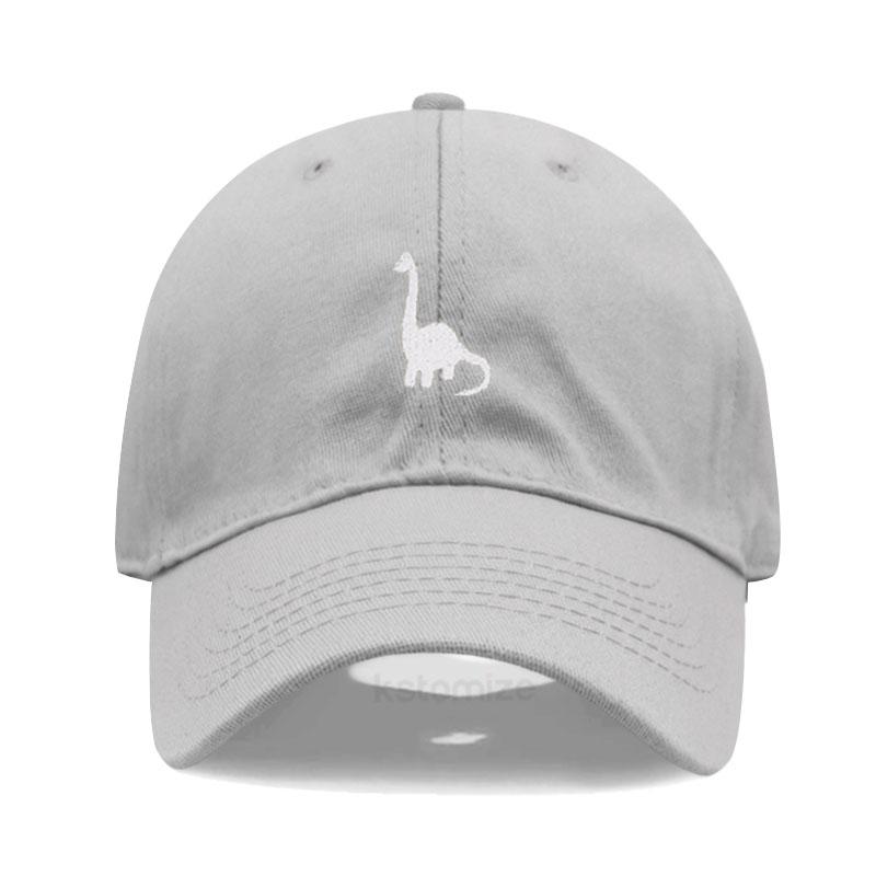 Unisex Soft Cotton Dad Hat Dinosaur Embroidery Baseball Cap For Women Men Adjustable Unisex Casual Sports Caps