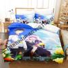3D Print Seizei Ganbare! Mahou Shoujo Kurumi Bedding Set Single Twin Full Queen King Size Bed Set Adult Kid Bedroom Duvetco
