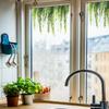 Watercolor Fluttering Willow Branch Restaurant Kitchen Background Window Decoration Beautifying Stickers