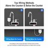 360° Rotating Instant Water Heater Faucet Digital Display Electric Hot Water Faucet  Kitchen