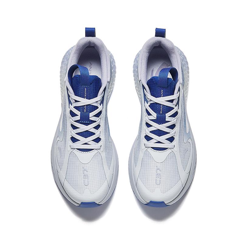 Anta Comfortable Versatile Shock Absorbing Non-Slip Wear-Resistant Breathable Low-Top Running Shoes Men Sneaker Spectrum-Blue 912425537-8