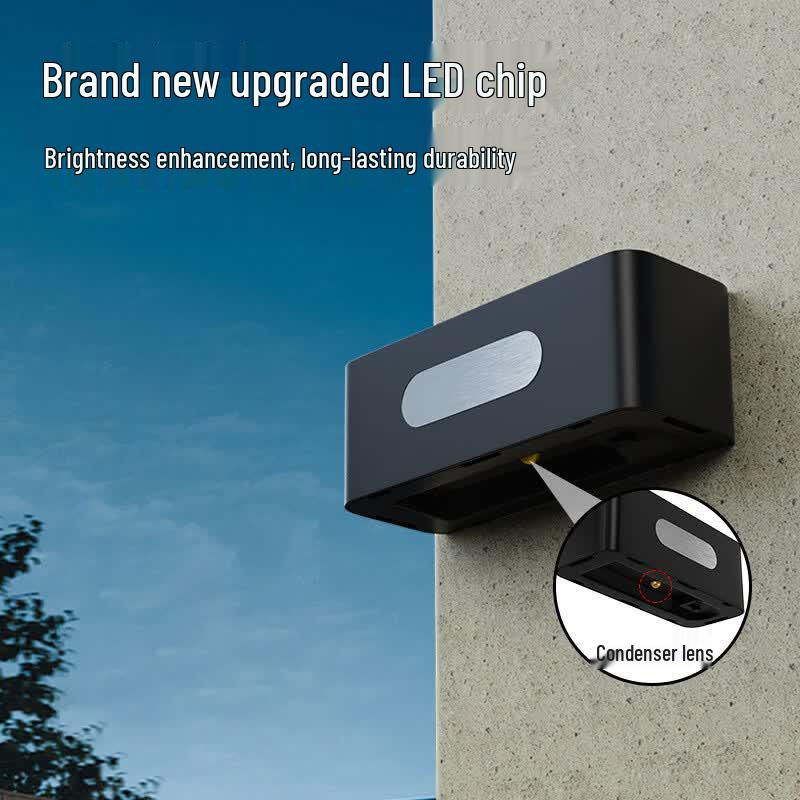 Solar Powered Outdoor Waterproof Stair & Railing Lights